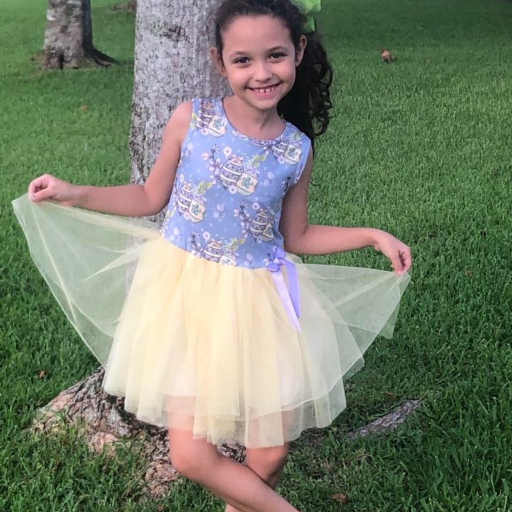 Pete and Lucy Lavender Fields Easter Tutu dress